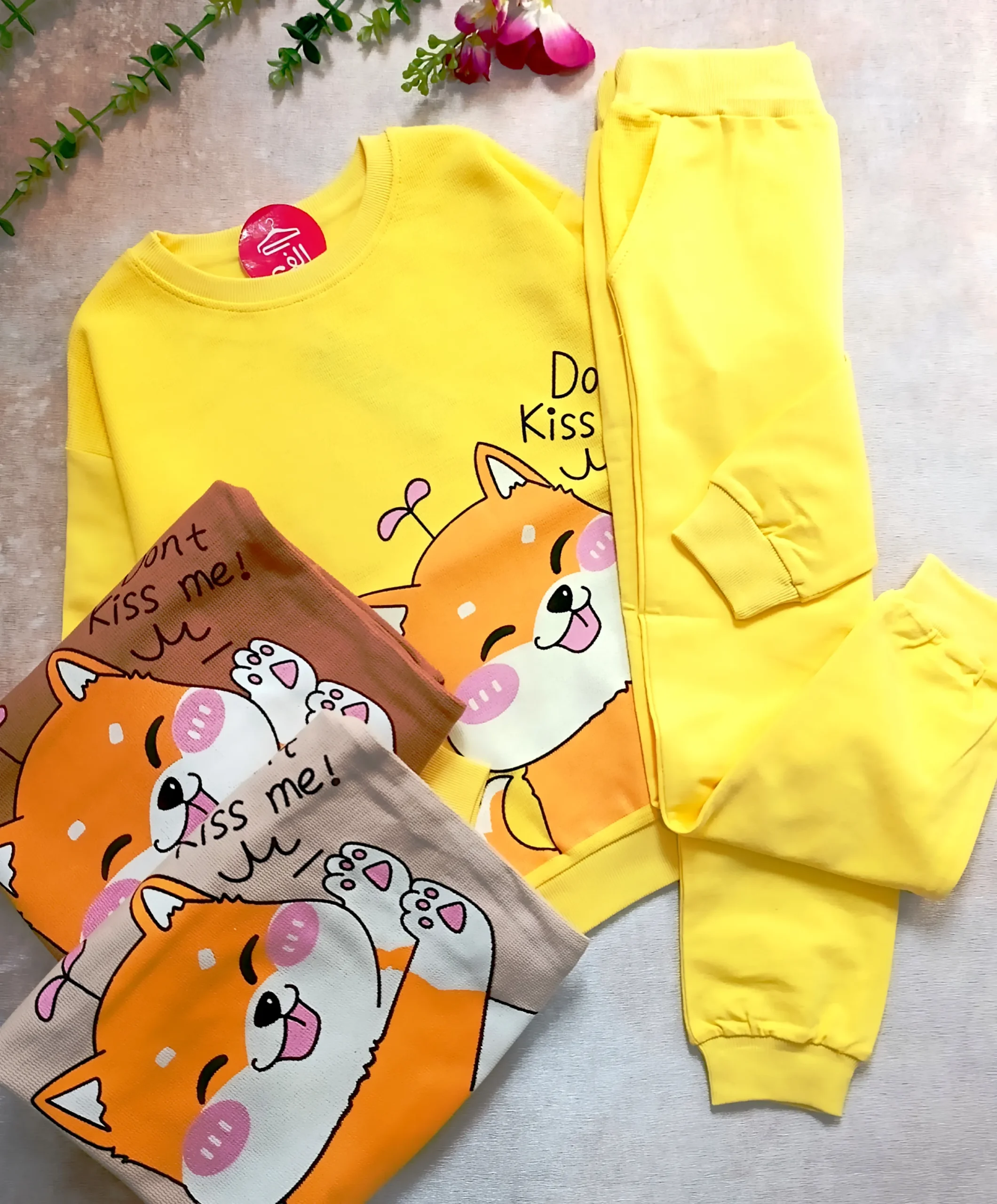 بلوز شلوار دخترانه پاییزه کد6302 - تصویر 3