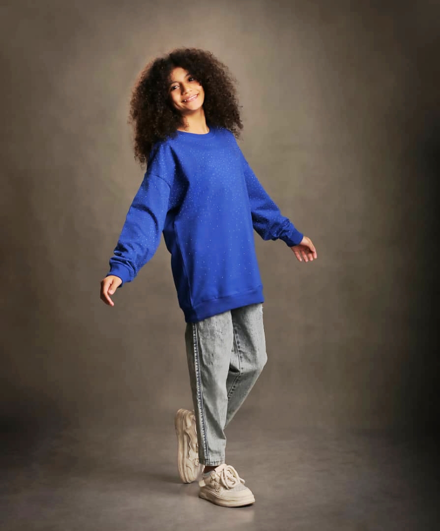 بلوز تک دخترانه کد 6239 - تصویر 3