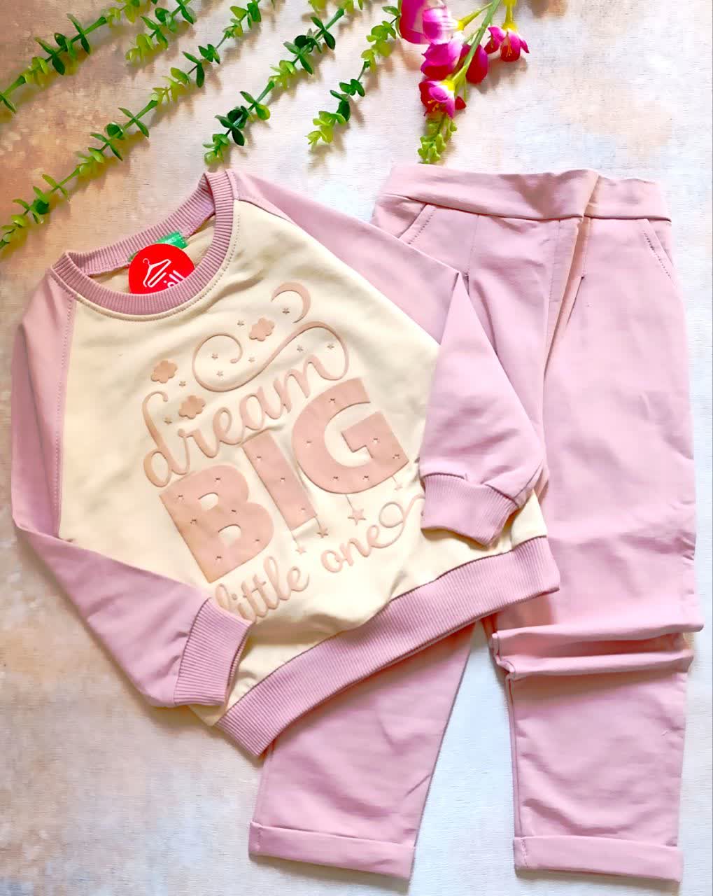 بلوز شلوار دخترانه کد6266 - تصویر 4