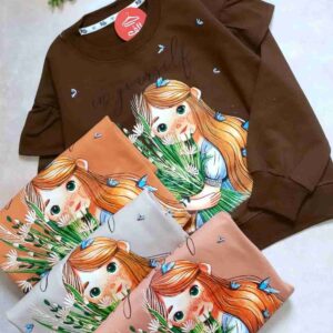 بلوز شلوار دخترانه کد 6411