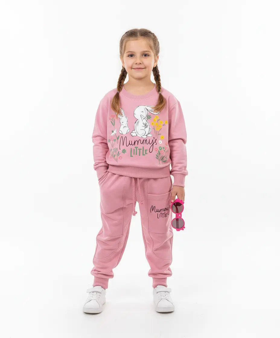 بلوز شلوار دخترانه کد 6318 - تصویر 6