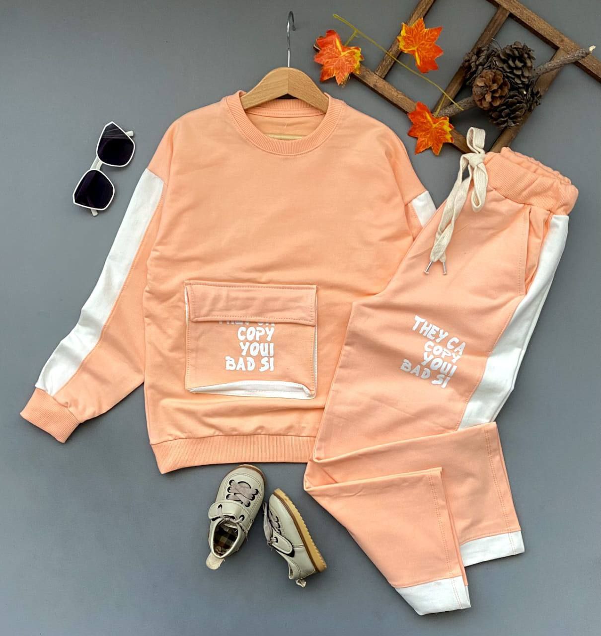 بلوز شلوار دخترانه کد 6447 - تصویر 2