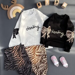 ست بلوز و شلوار کتان کد 6539