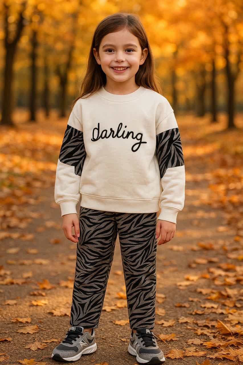 ست بلوز و شلوار کتان کد 6539 - تصویر 3