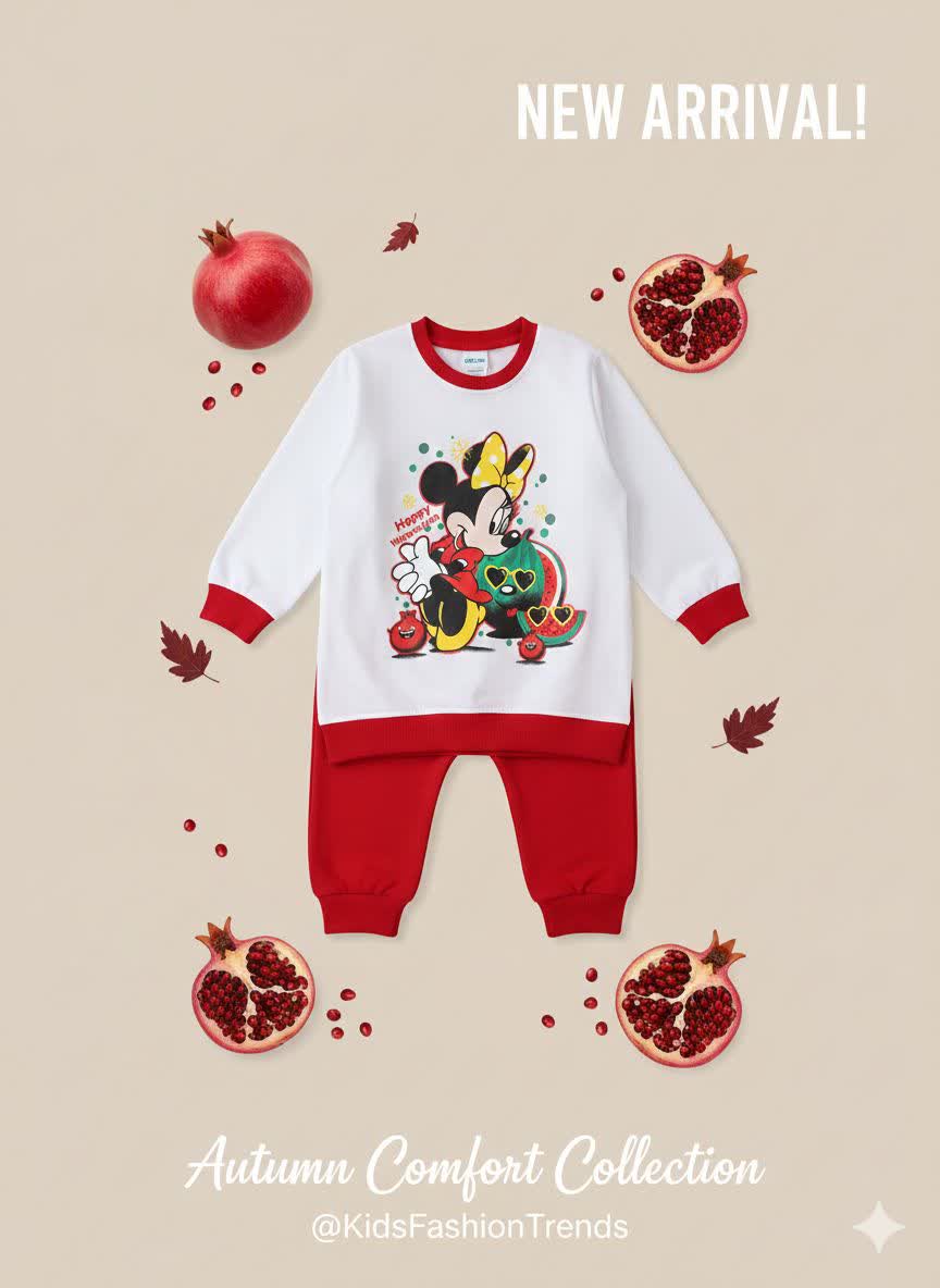 بلوز و شلوار دخترانه کد 6425