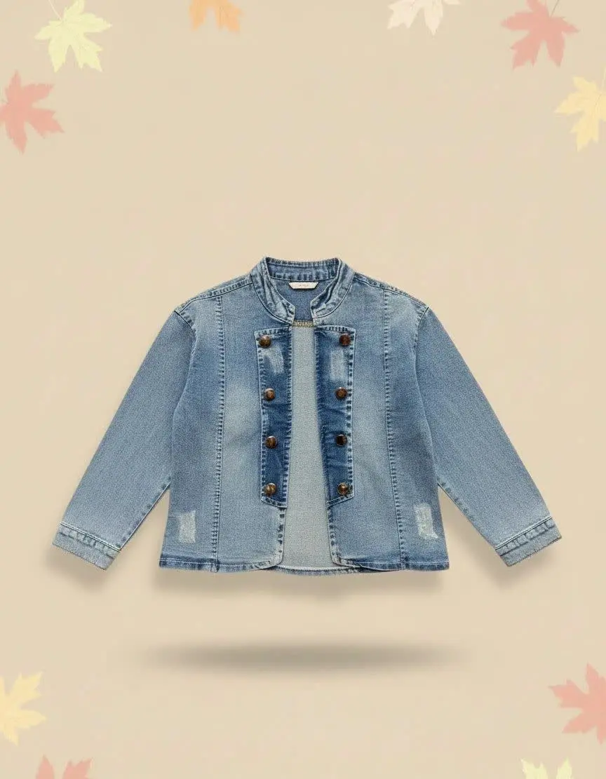 ژاکت جین دخترونه کد 5902